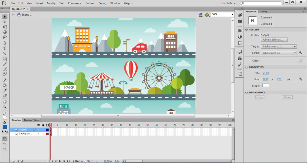 kursus motion graphic